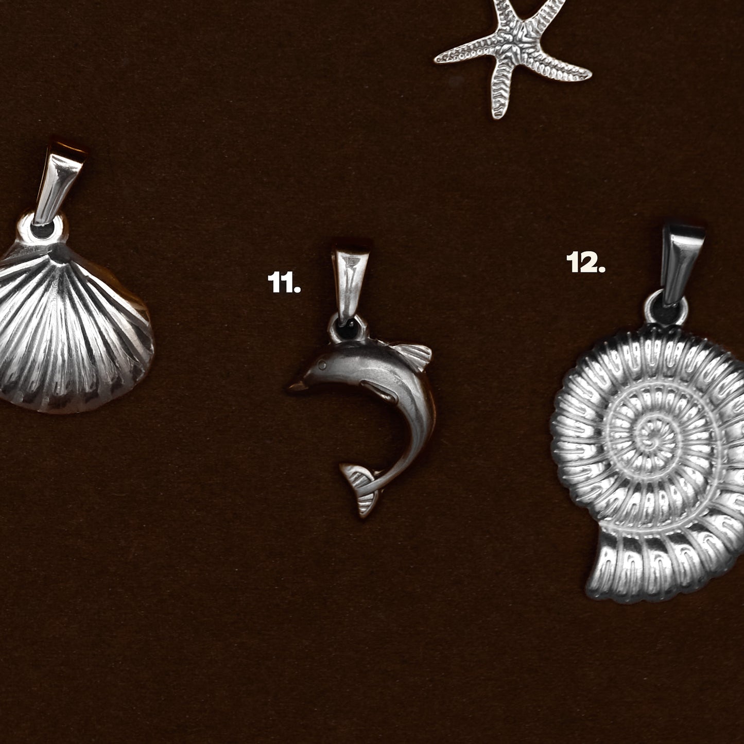 BEACH CHARMS (SILVER)