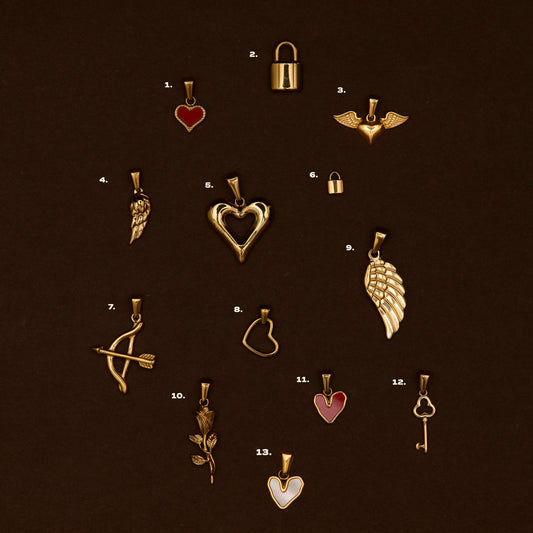 LOVE CHARMS (GOLD)