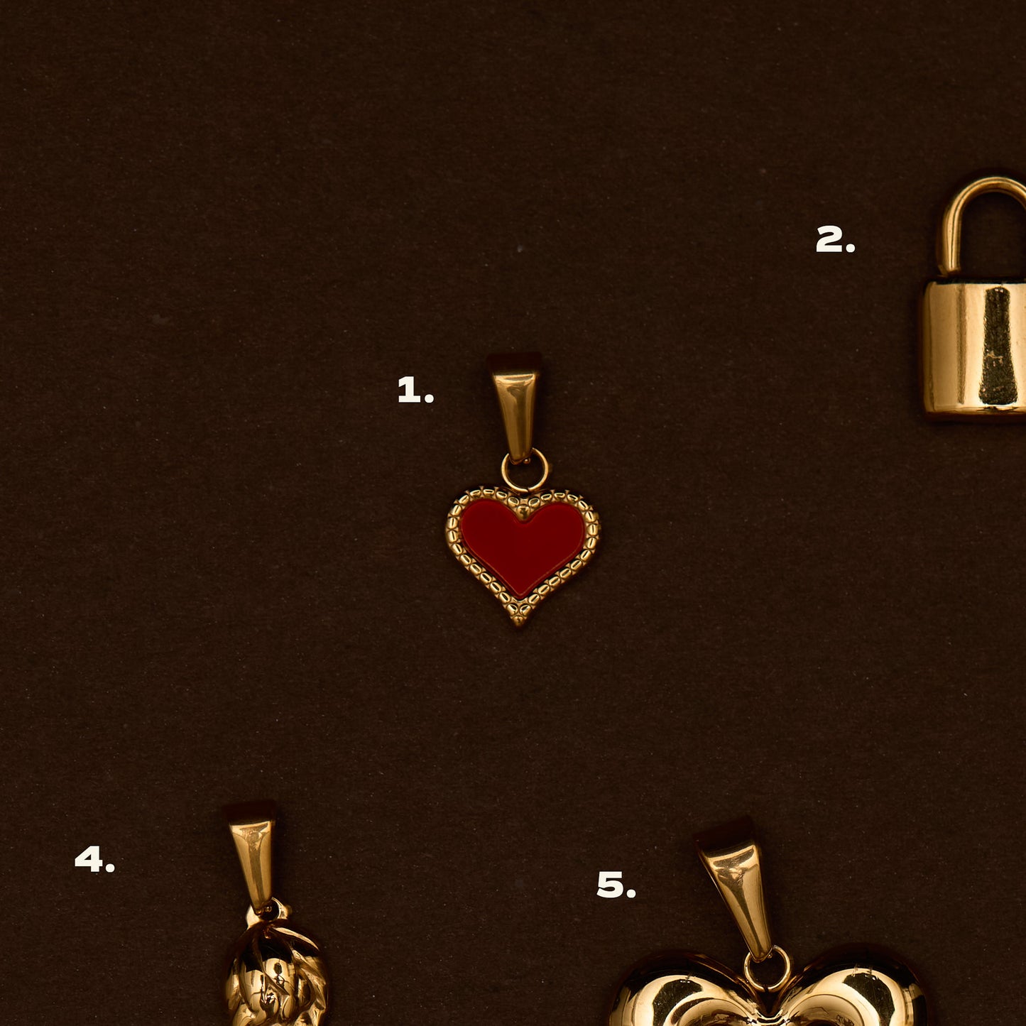 LOVE CHARMS (GOLD)
