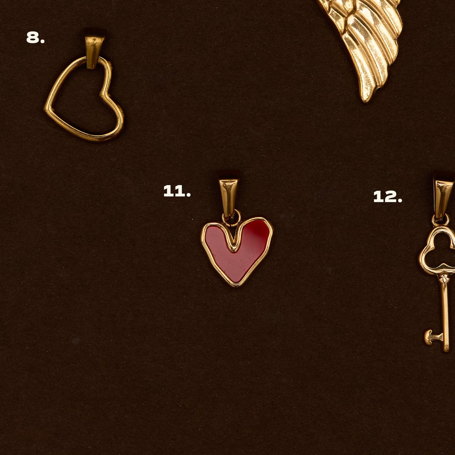 LOVE CHARMS (GOLD)