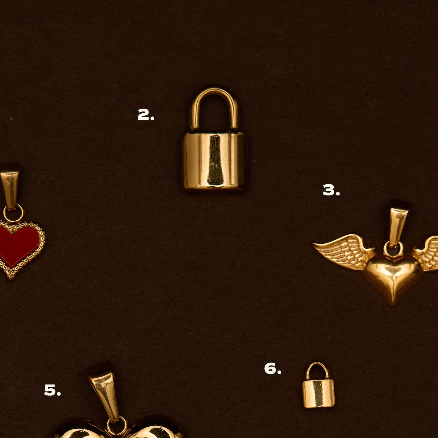 LOVE CHARMS (GOLD)