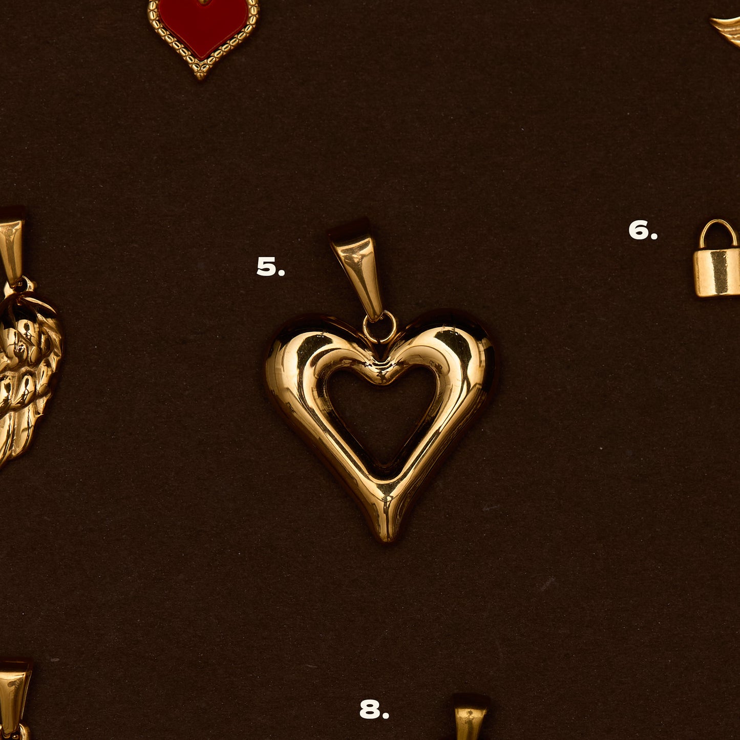 LOVE CHARMS (GOLD)