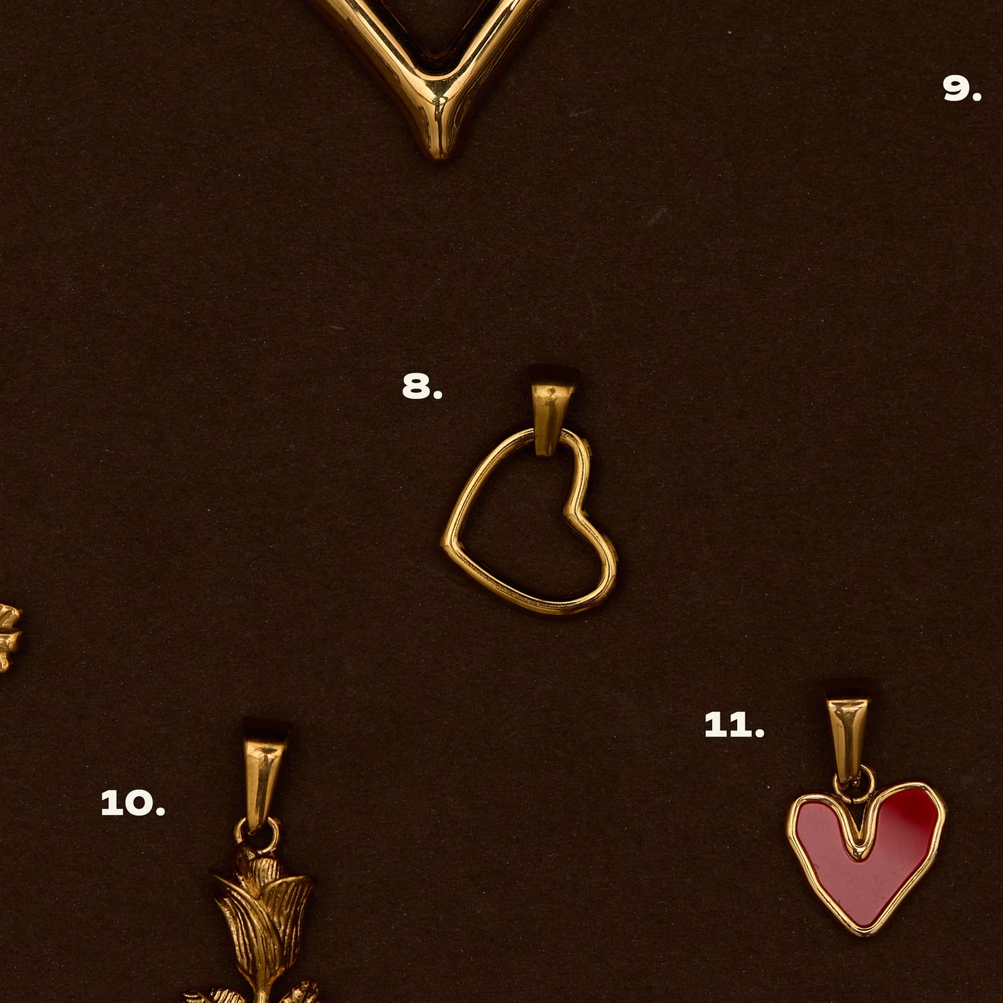 LOVE CHARMS (GOLD)