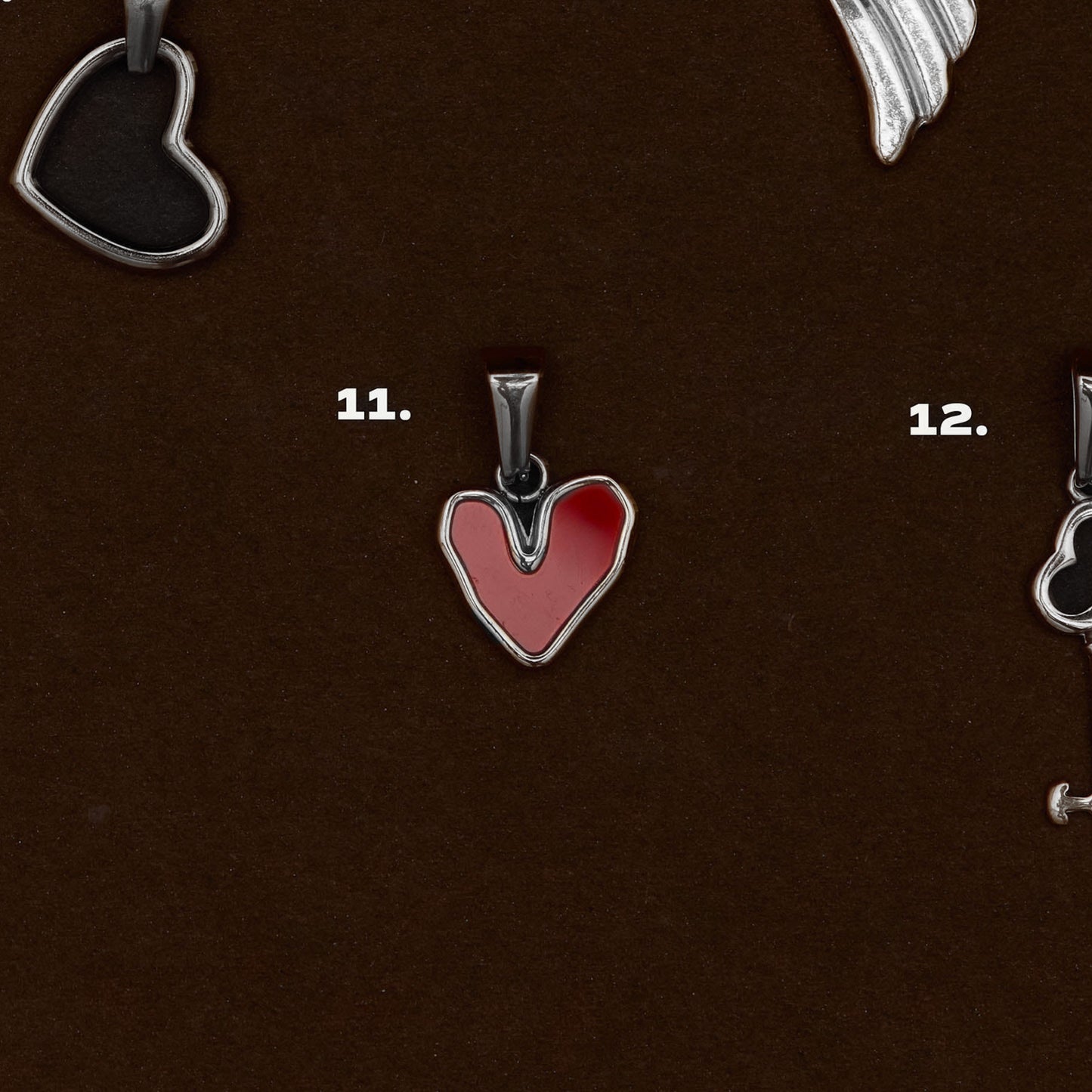 LOVE CHARMS (SILVER)