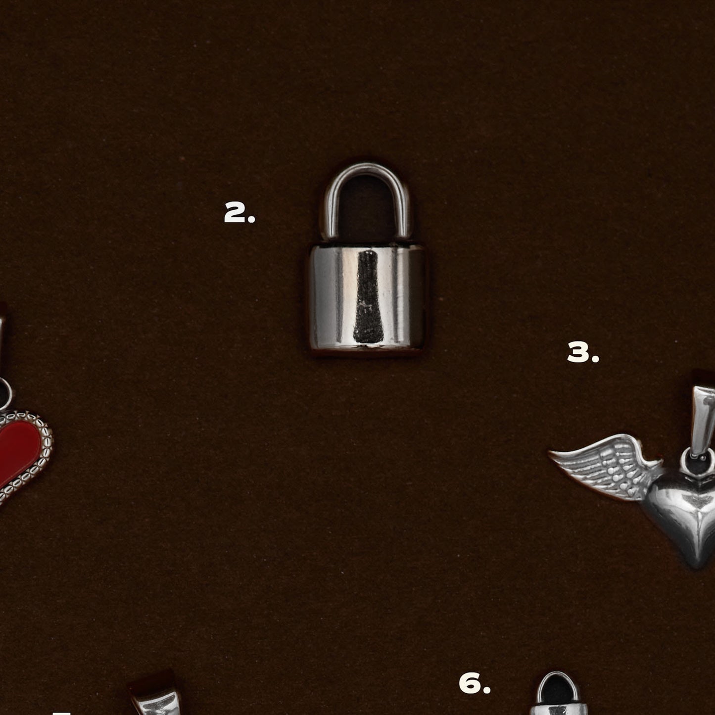 LOVE CHARMS (SILVER)