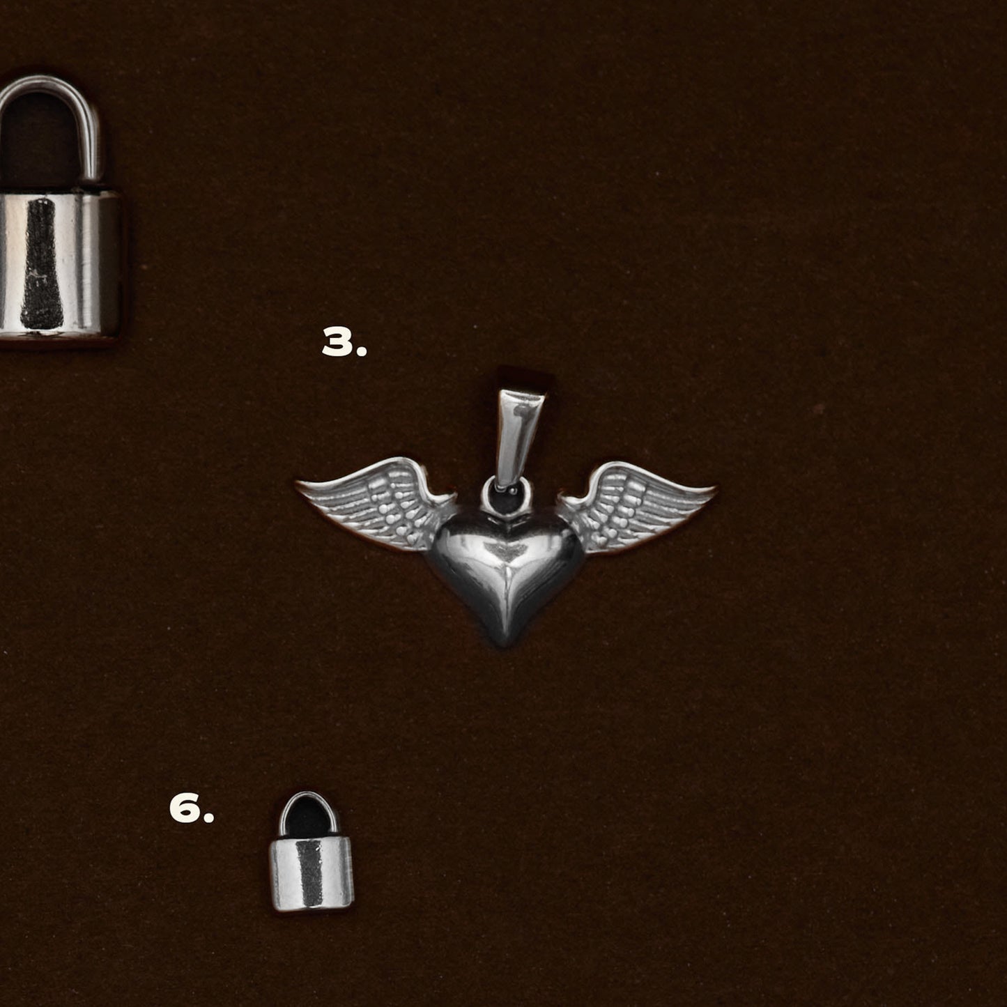 LOVE CHARMS (SILVER)