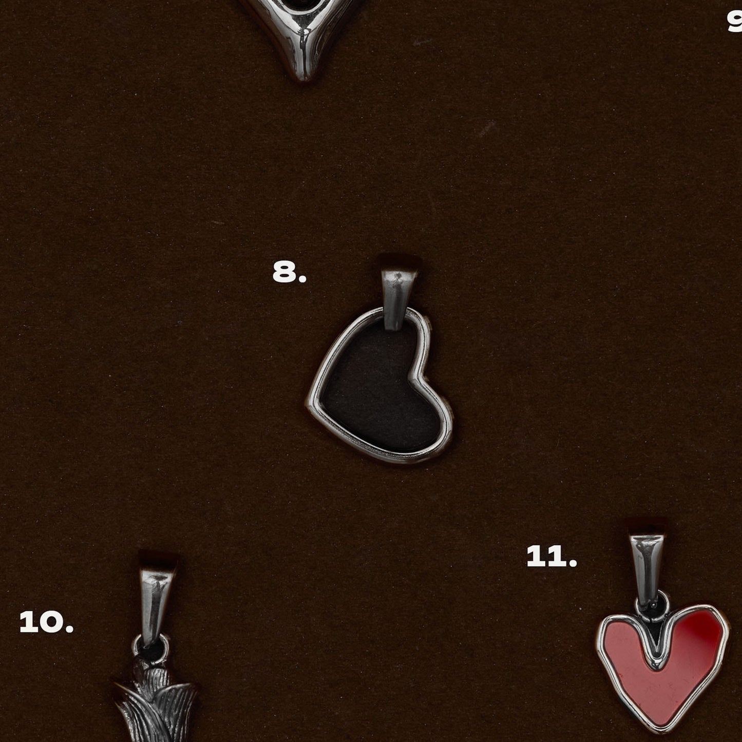 LOVE CHARMS (SILVER)